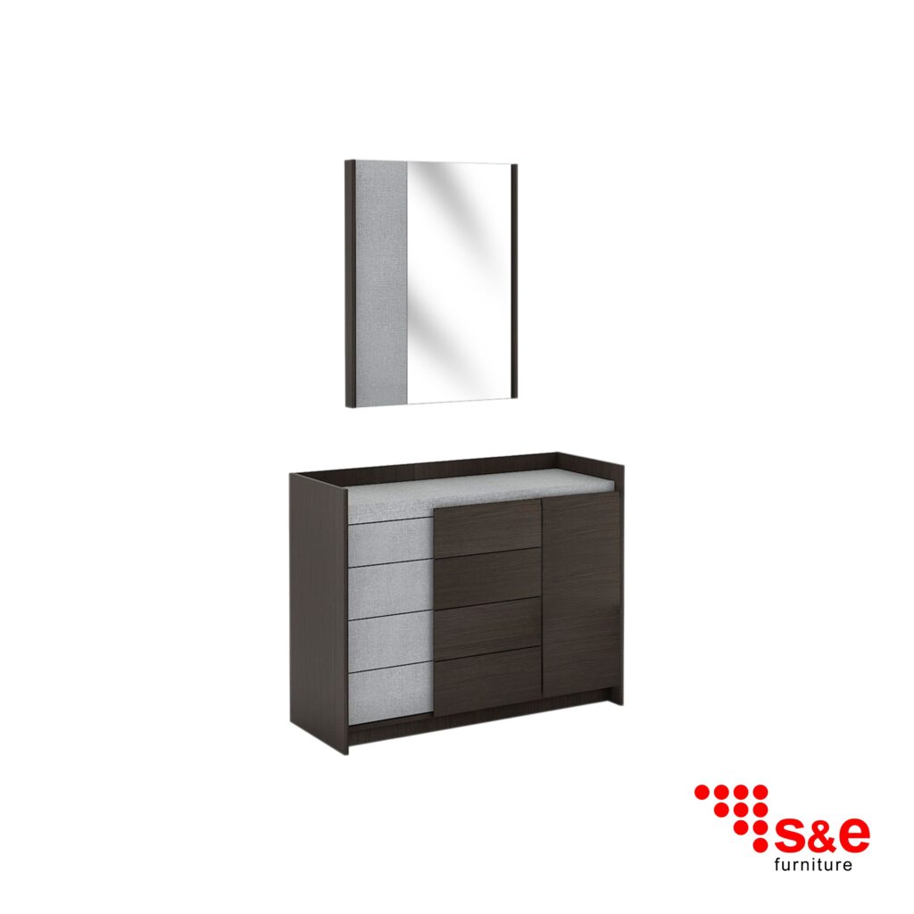 LV18 Dressing Table 100cm (CM-LV18-DT1805-MW) - Allora Pan Home