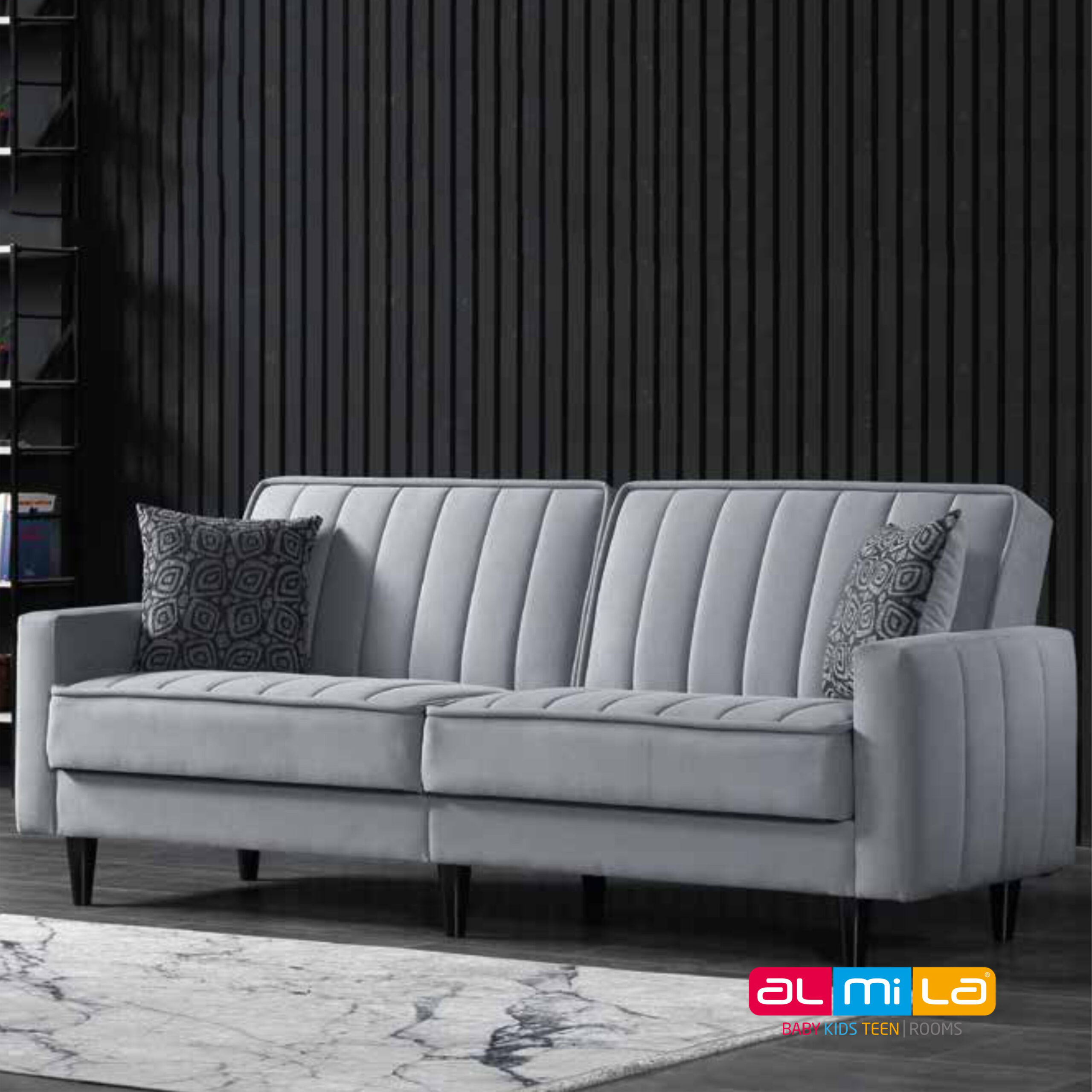 LEXUS SOFABED - LIGHT GREY