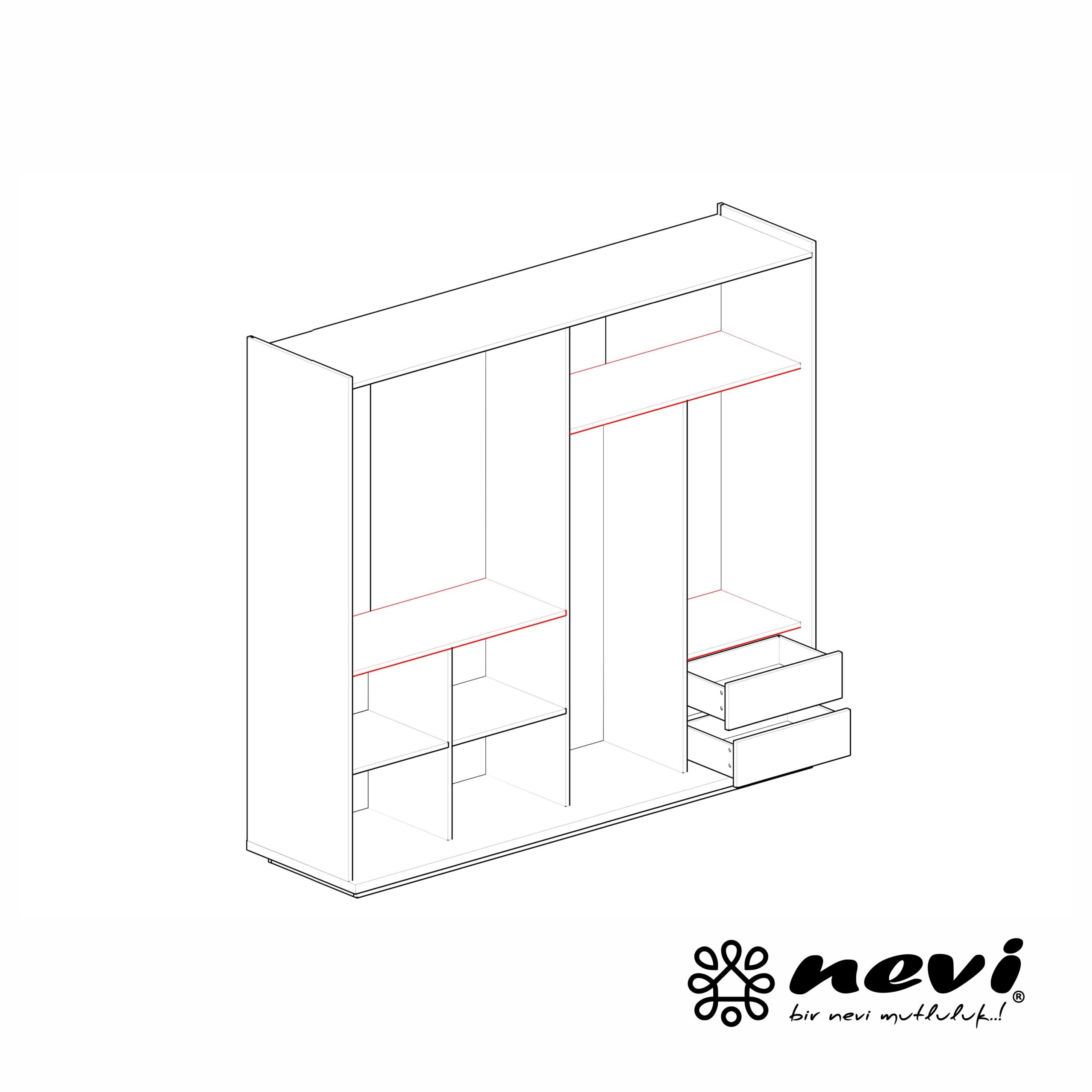 marmo sliding wardrobe