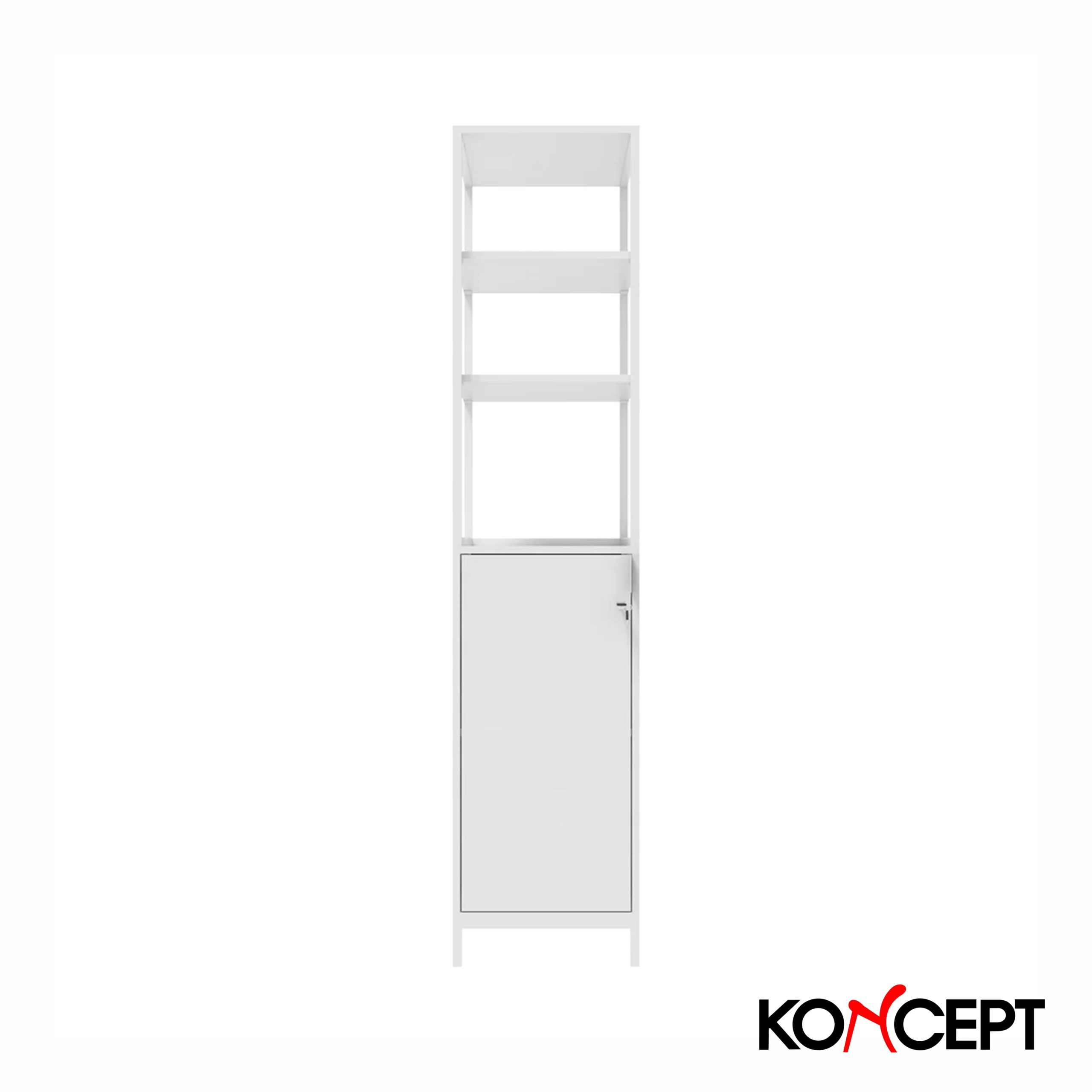 KC-Play Woken Tall Cabinet (KPL-WN-CT40C-W)